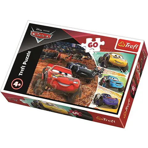 Verdák 3 Villám McQueen és barátai puzzle 60db-os - Trefl Outlet