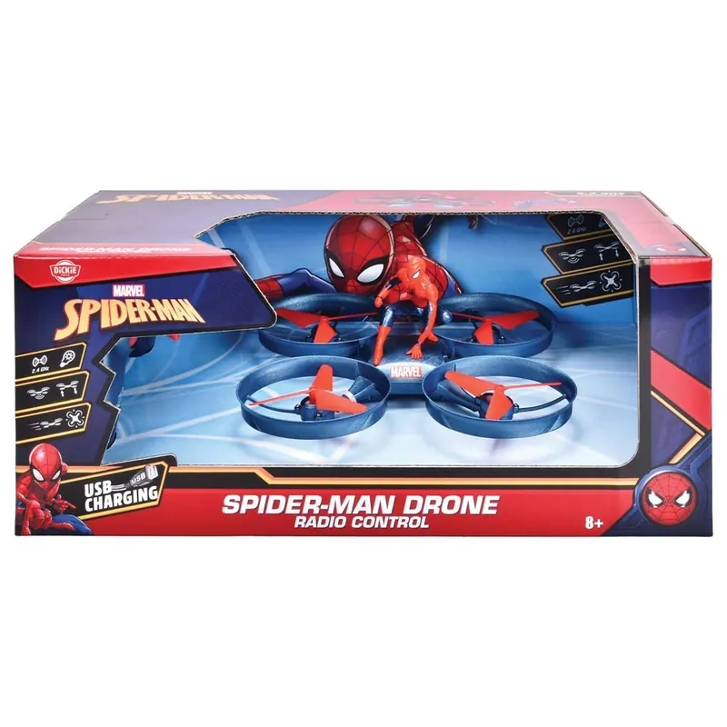 Szuper akció RC Pókember drón - Dickie Toys