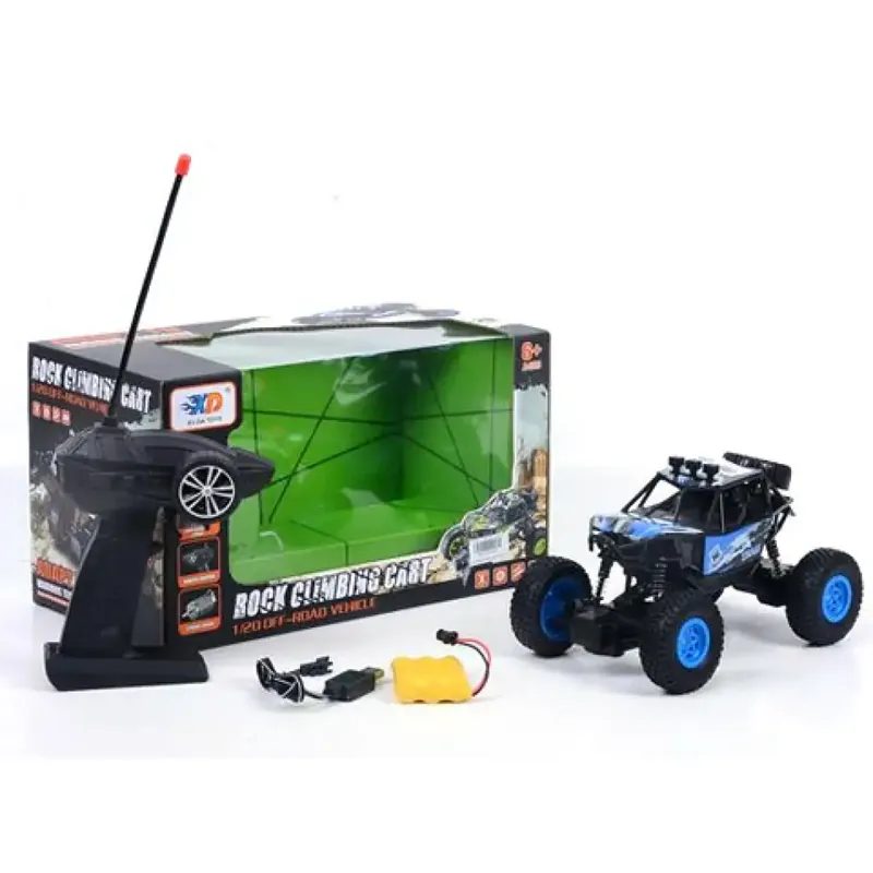 RC Off-Road kék távirányítós autó 1 20 USB töltövel Alacsony ár