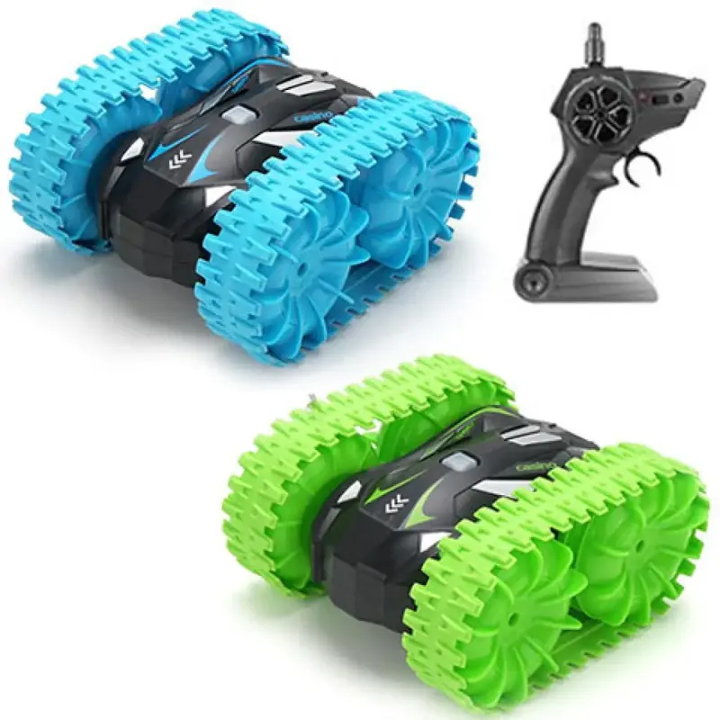 RC Storm Dancer 360 2 az 1-ben kétéltű távirányítós jármű lánctalpakkal 2.4GHz több változatban Újdonság