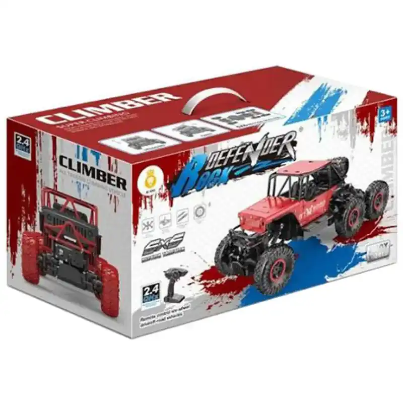 RC Defender katonai hegymászó távirányítós autó 1/10 Olcsó