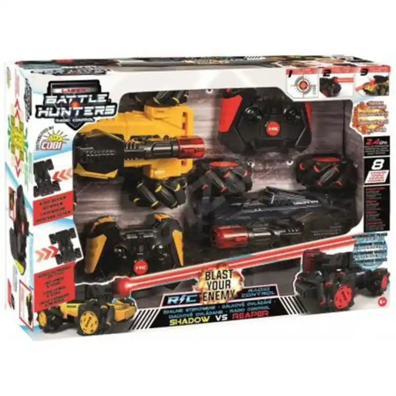 Kihagyhatatlan ajánlat Laser Battle Hunters távirányítós tankcsata