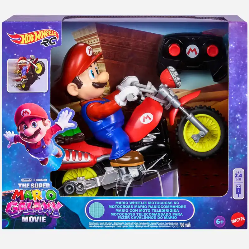 Utolsó esély Super Mario Galaxis A film RC távirányítós motor - Mattel