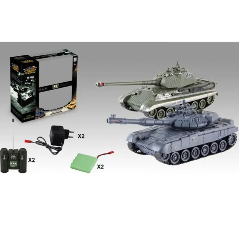 Nézd meg most RC távirányítós tank kétféle változatban 1/28 2,4 GHz