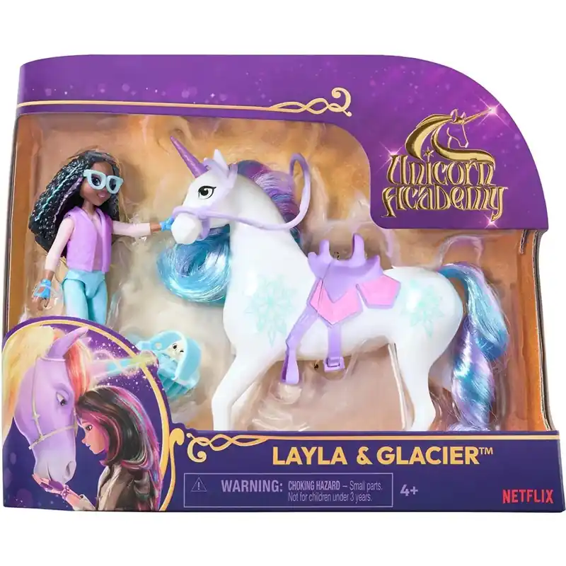 Unikornis Akadémia Unikornis babával - Layla és Glacier - Spin Master Csak ma