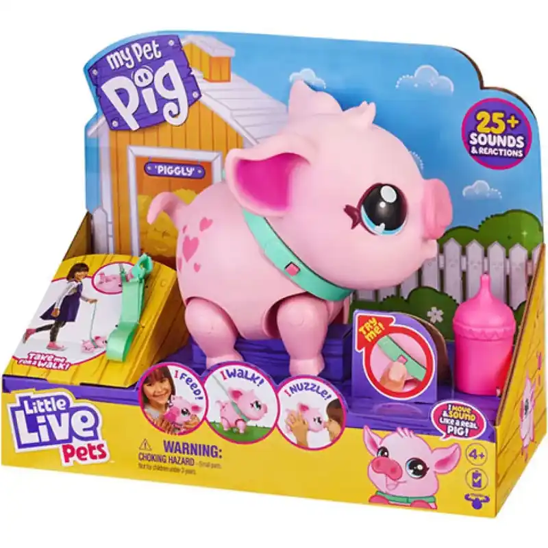 Little Live Pets Pinki, a kismalac interaktív játék Szuper akció