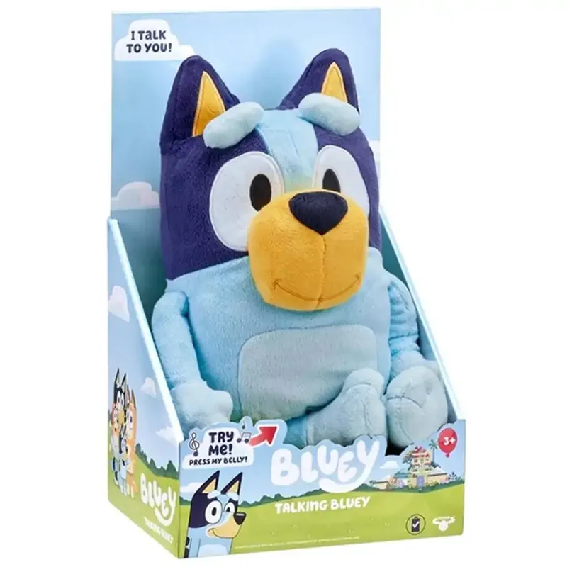 Bluey beszélő plüss figura 33cm Újdonság