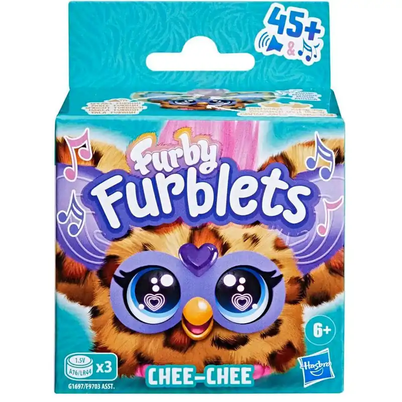 Expressz kézbesítés Furby Furblets Chee-Chee interaktív plüssfigura - Hasbro
