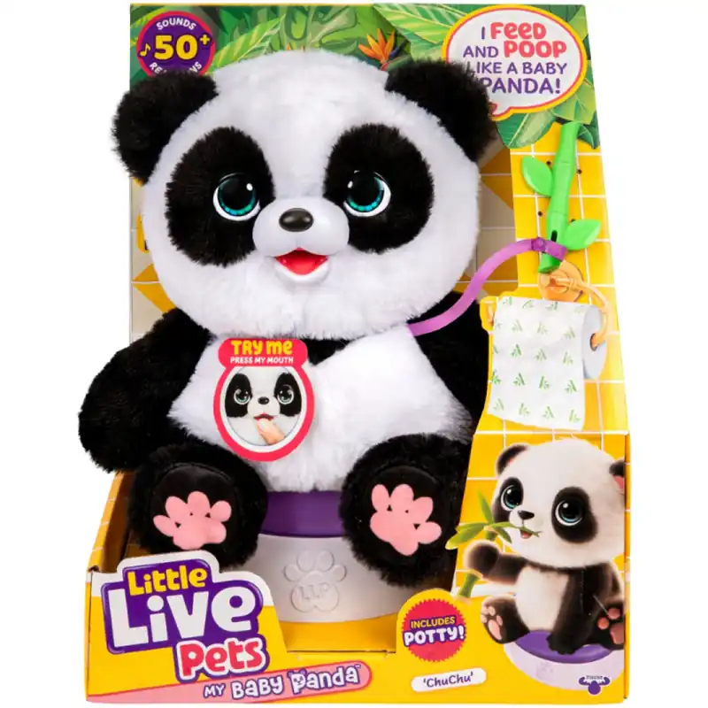 Árengedmény Little Live Pets Chuchu, az interaktív panda