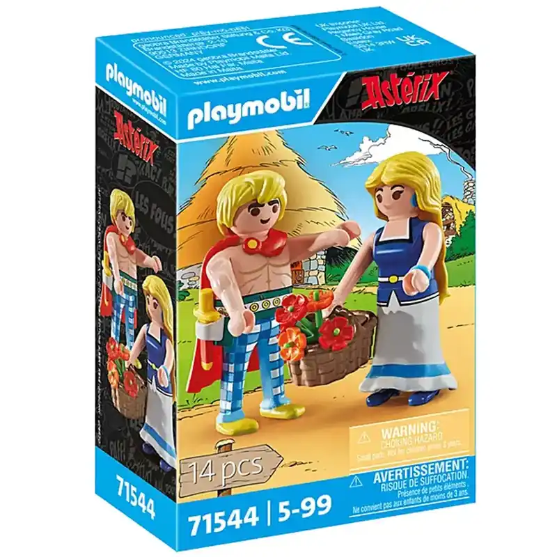 Legjobb ár Playmobil Asterix - Tragicomix és Falbala (71544)