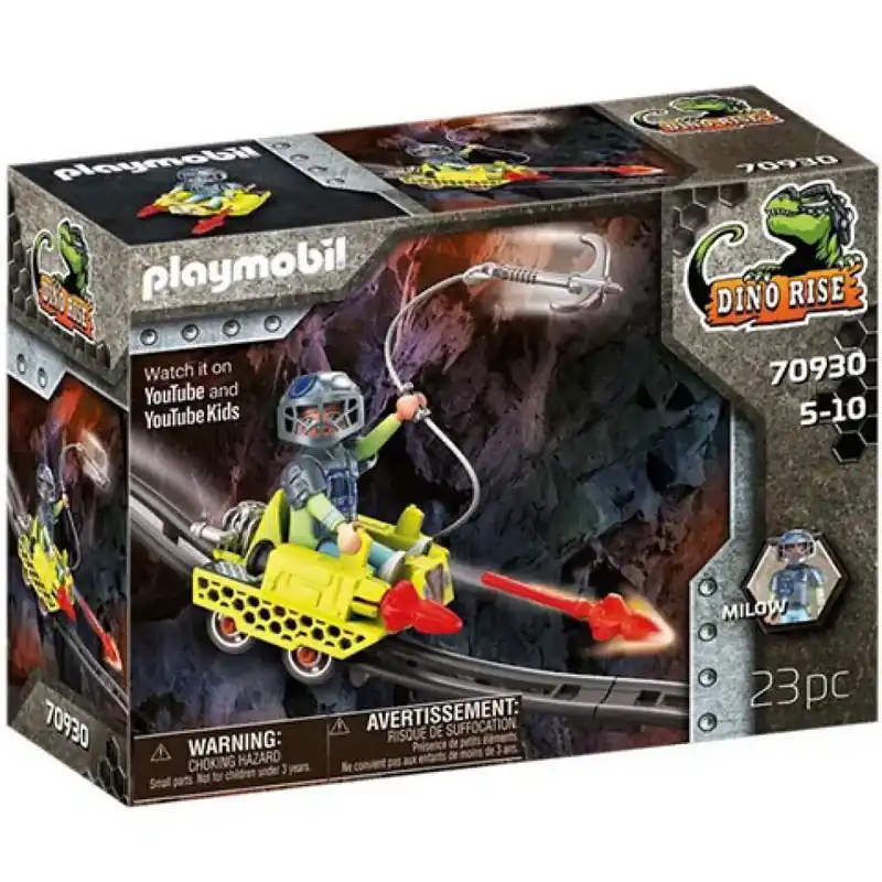 Azonnali szállítás Playmobil Dino Rise Mine Cruiser hadihajó (70930)