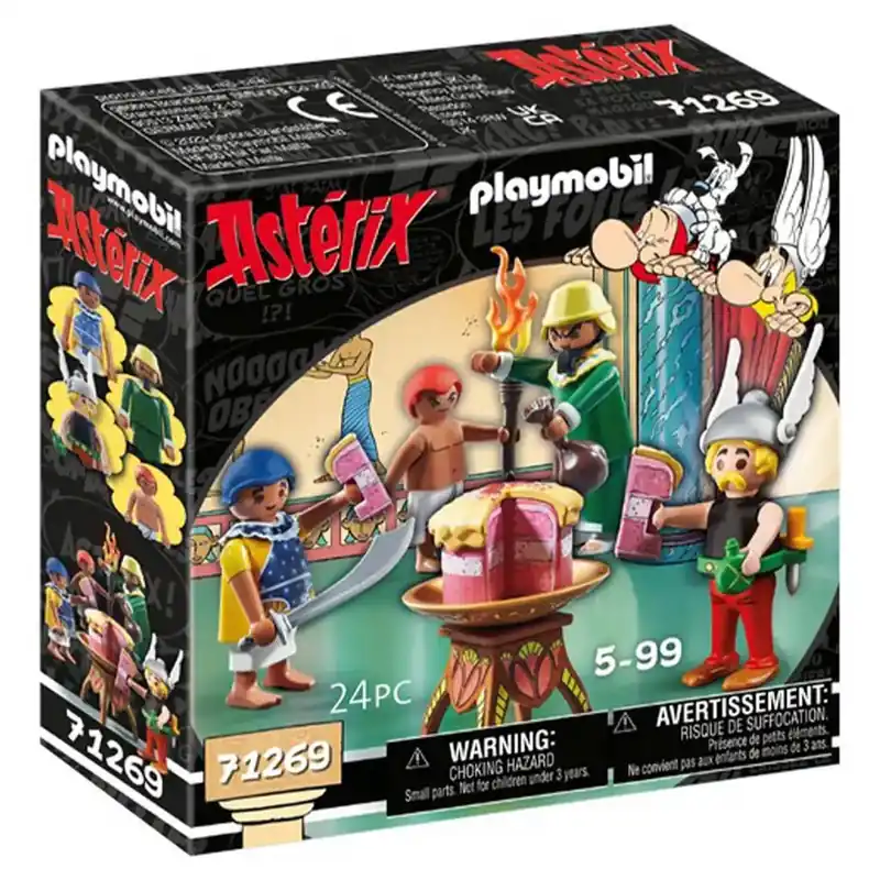 Kihagyhatatlan ajánlat Playmobil Asterix - Artifis mérgezett tortája (71269)