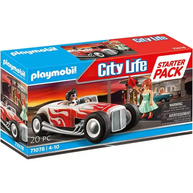 Ajánlat Playmobil Starter Pack Hot Rod (71078)