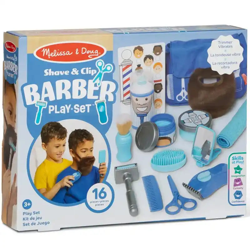 Biztonságos fizetés MelissaDoug Barber shop borbély játékszett - Spin Master