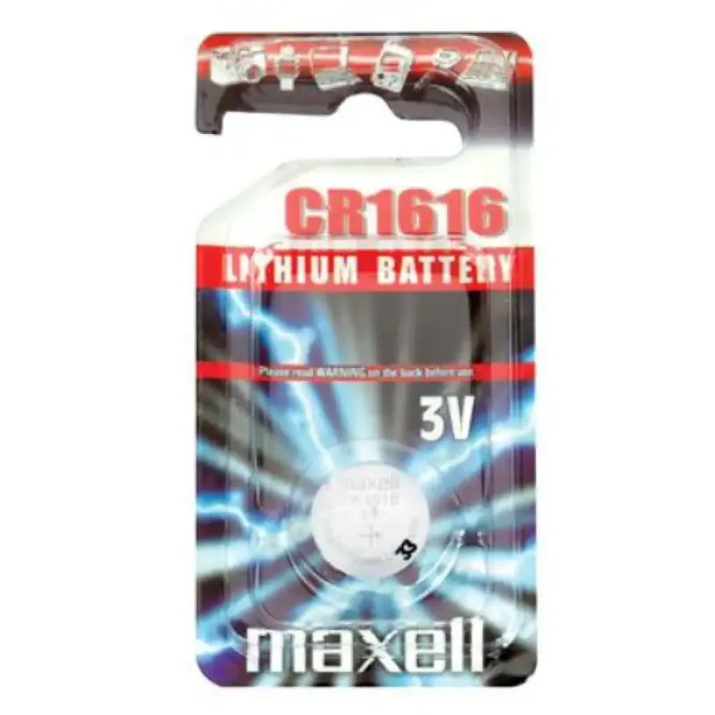 Maxell Alkáli lítium gombelem CR1616 1db bliszteres csomagolásban Biztonságos fizetés