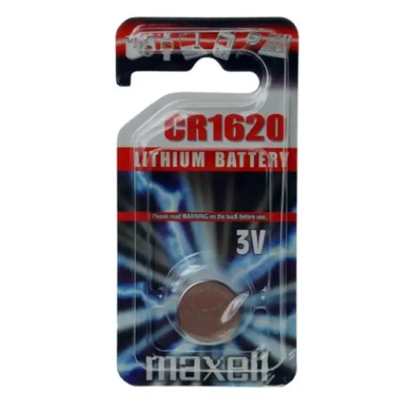 Kihagyhatatlan ajánlat Maxell Alkáli lítium gombelem CR1620 1db bliszteres csomagolásban