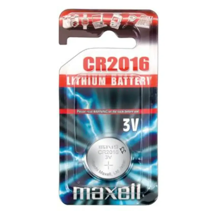 Maxell Alkáli lítium gombelem CR2016 1db bliszteres csomagolásban Különleges ajánlat