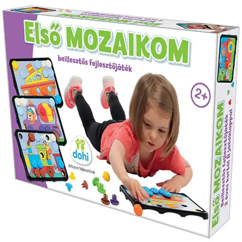 Rendeld meg most Első mozaikom - Járművek fejlesztő játék
