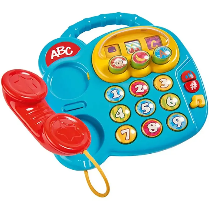 Csak ma ABC színes telefon fény és hang effektekkel - Simba Toys