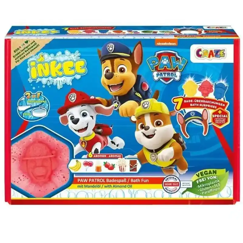 Expressz kézbesítés Craze Inkee Mancs őrjárat nagy vegán fürdőszett