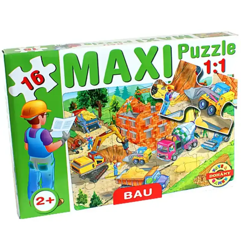 Maxi puzzle Építkezés - D-Toys Gyors kiszállítás