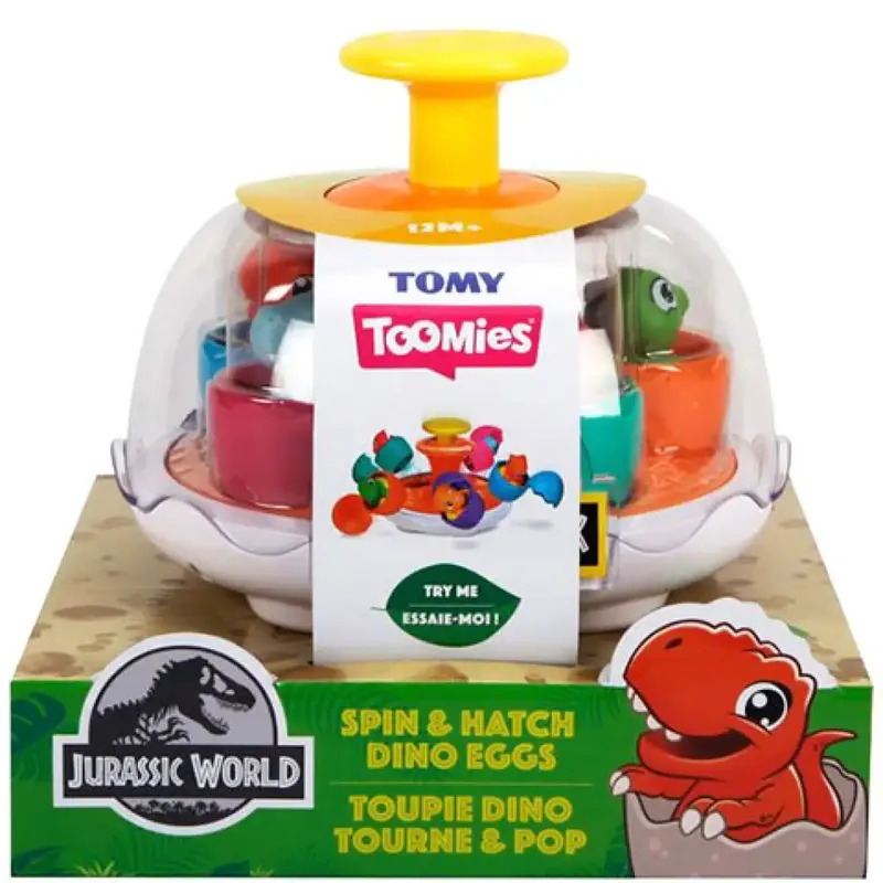 Toomies Jurassic World pörgő dínó tojások játékszett Vásárlói kedvenc