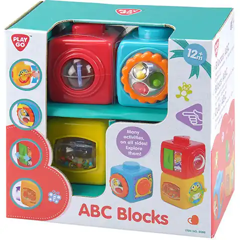 Azonnal elérhető Playgo ABC aktív kockák