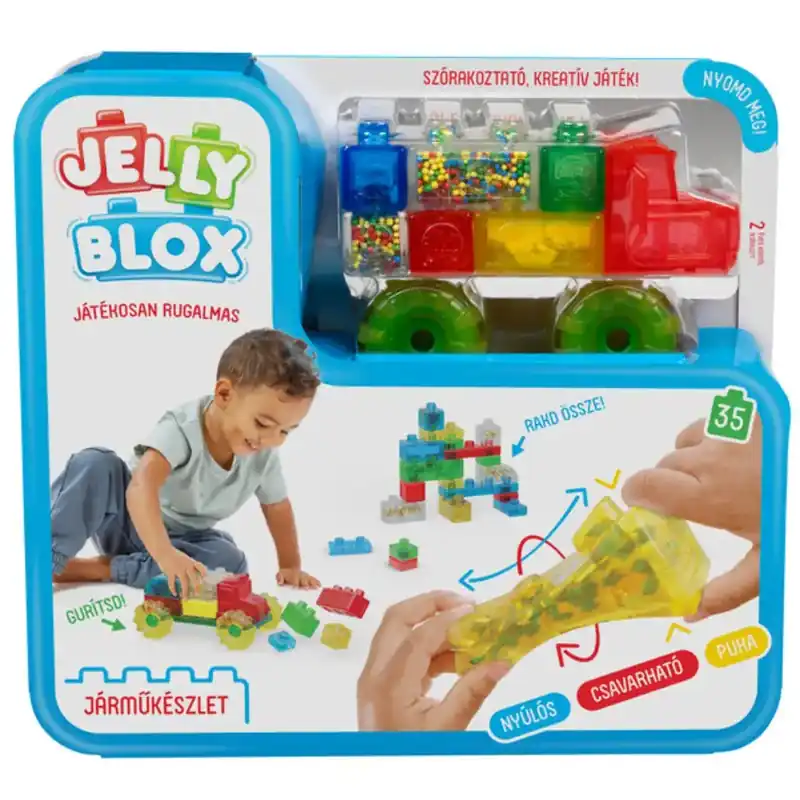 Legkelendőbb Jelly Blox - Jármű készlet