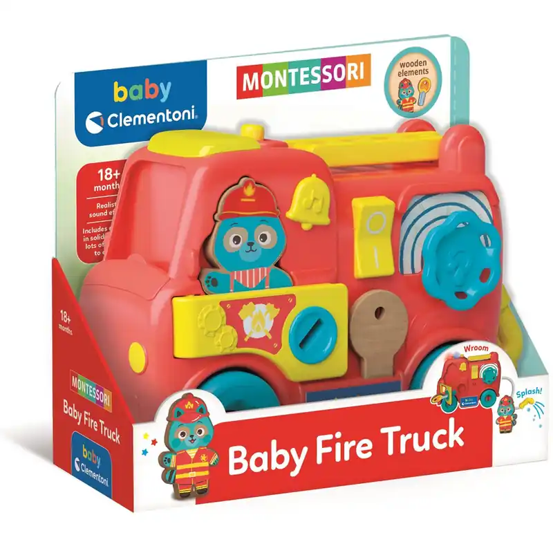 Montessori Tűzoltóautó - Clementoni baby Vedd meg most