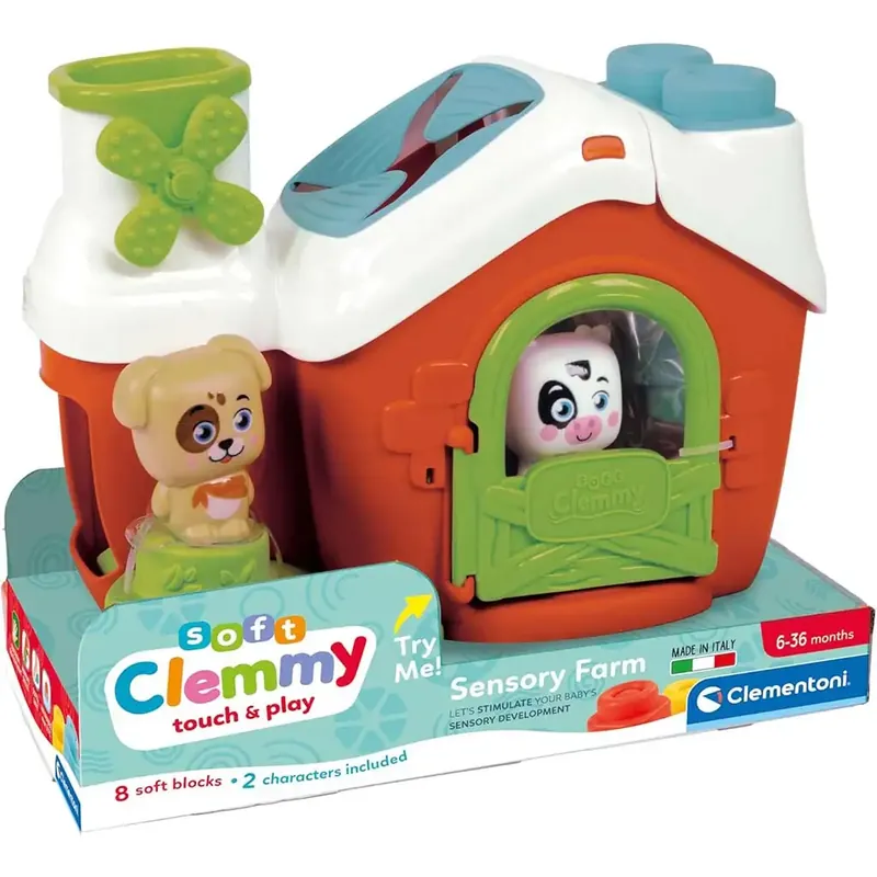 Clemmy Szenzoros puha farm szett - Clementoni Utolsó esély