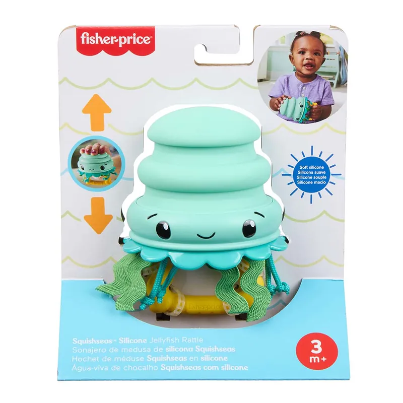 Fisher-Price Tengerpajti rágóka - Medúza - Mattel Biztonságos fizetés