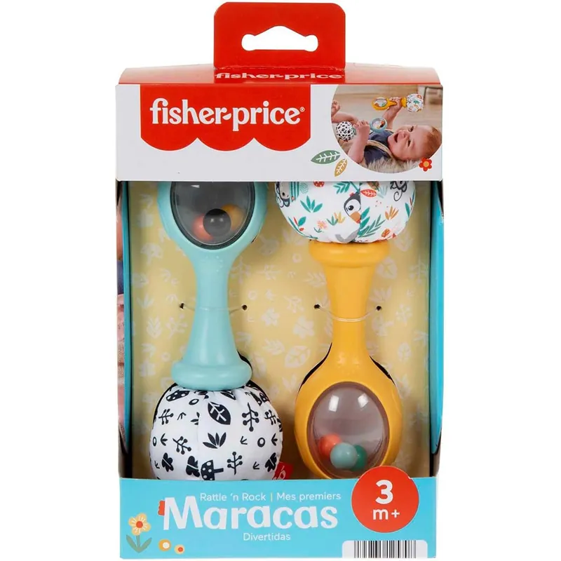 Fisher-Price Csörgő rumbatök bébiknek - Mattel Csak ma