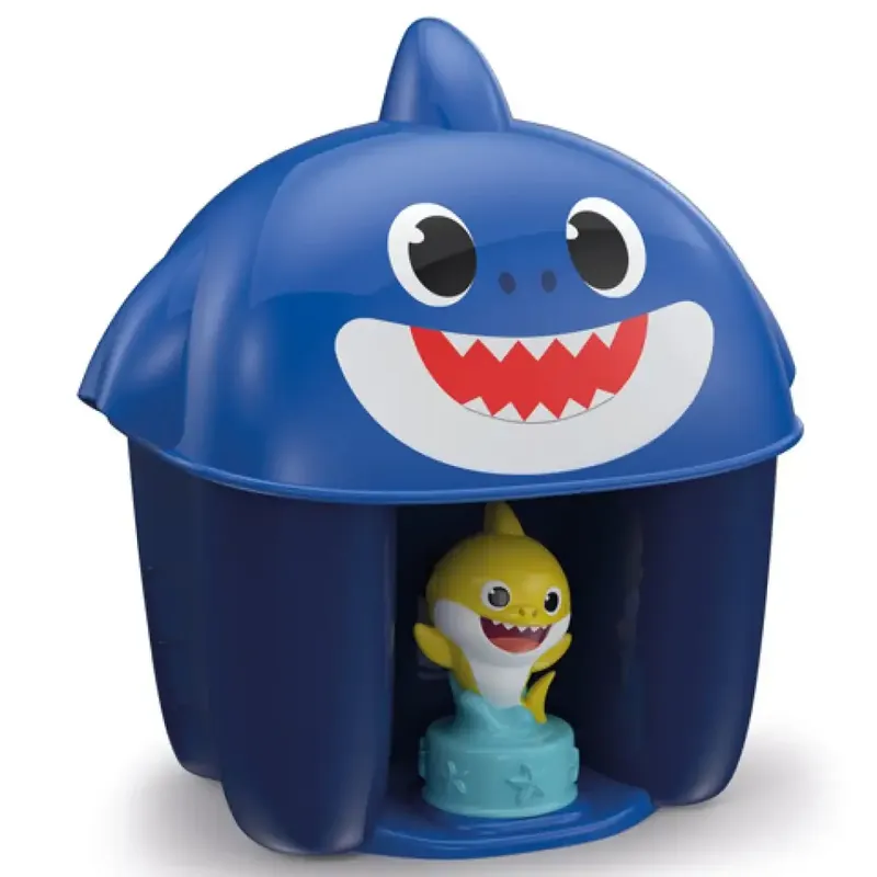 Baby Shark építőkocka szett figurával többféle változatban - Clementoni Prémium