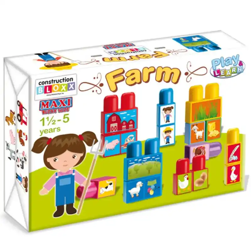 Maxi Bloks Farm építőjáték Vásárlói kedvenc