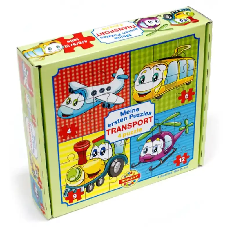 Az első puzzle-öm Közlekedés 4 az 1-ben baby puzzle Vedd meg most