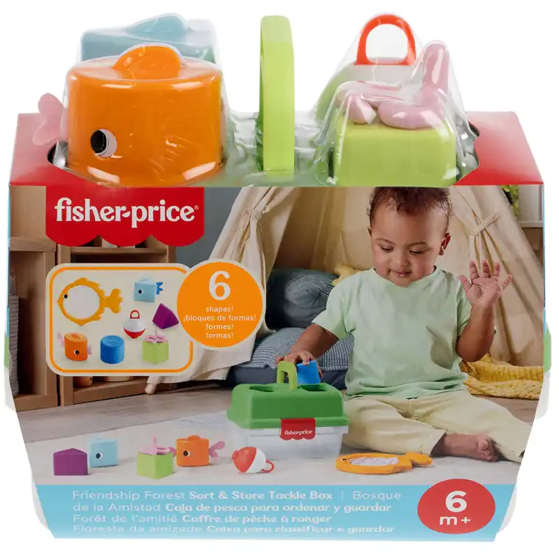 Fisher-Price Formaválogató csalis doboz - Mattel Legnépszerűbb
