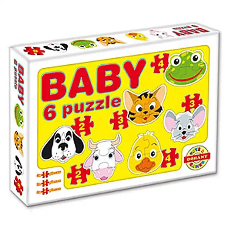 Baby Puzzle háziállatok - D-Toys Akciós ár