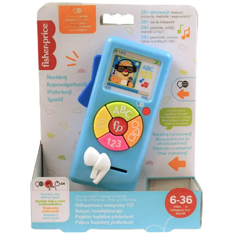 Expressz szállítás Fisher-Price Kutyus zenelejátszója - Mattel