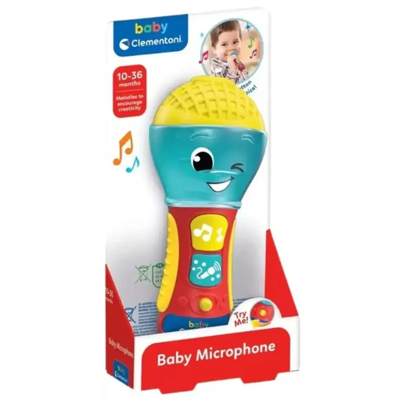 Clementoni Baby Interaktív mikrofon Népszerű