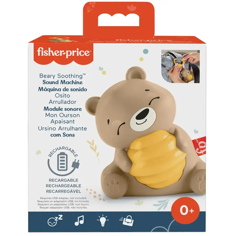 Olcsó Fisher-Price Sensimals Durmimaci fénnyel és hanggal - Mattel
