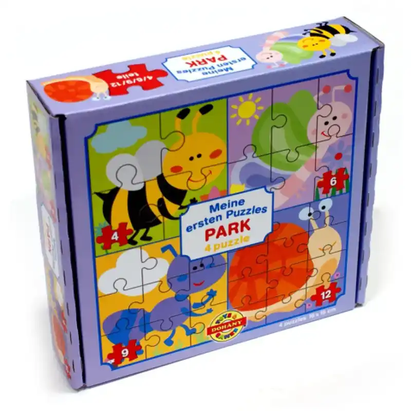 Utolsó esély Az első puzzle-öm Kerti apróságok 4 az 1-ben baby puzzle