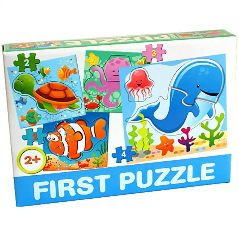 Kihagyhatatlan ajánlat Tengeri állatos Bébipuzzle - D-Toys