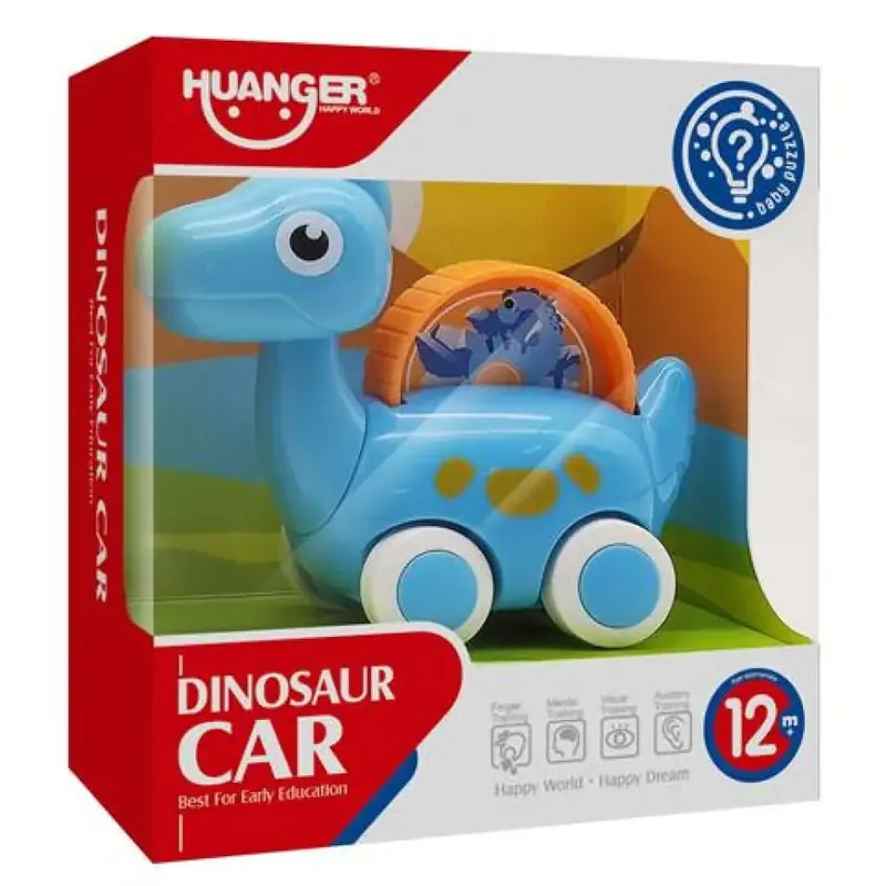 Exkluzív ajánlat Kék dinoszauruszos bébijárgány 10,5cm