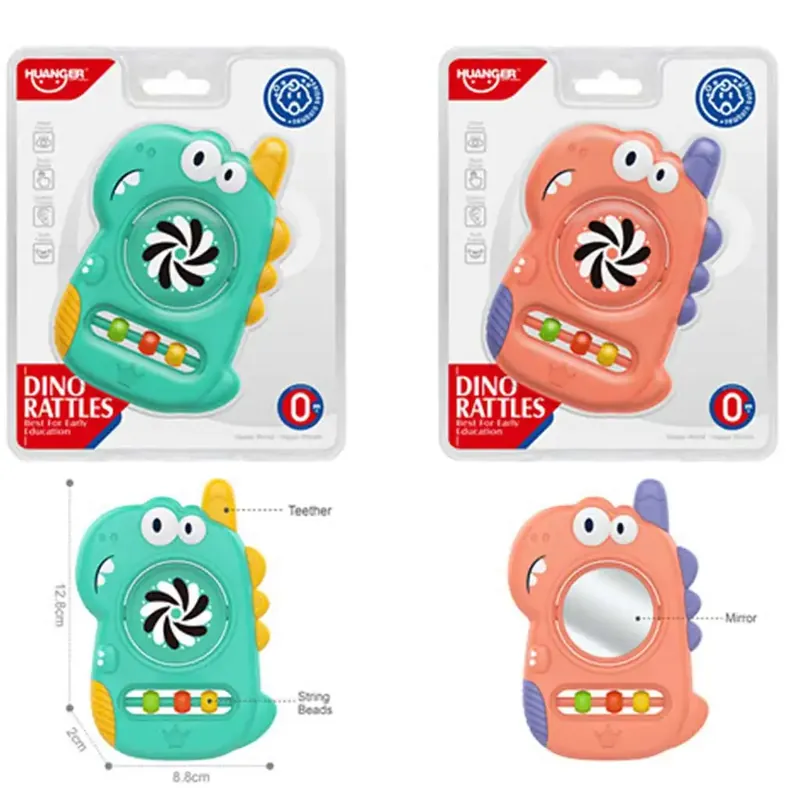 Utolsó esély Sun Baby Dínó pajti csörgő-rágóka kétféle változatban 1db