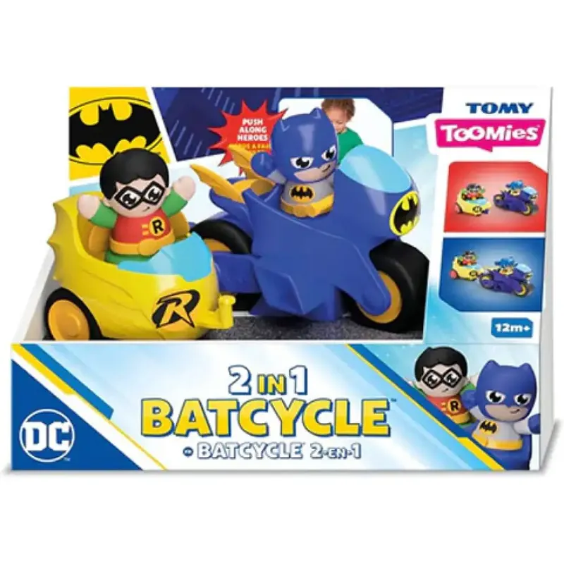 Toomies Tologatható Batmotor 2 az 1-ben Biztonságos fizetés