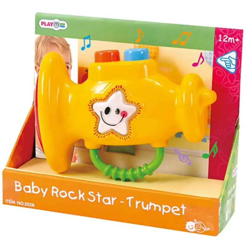 Playgo Trombita hanggal bébi hangszer Expressz kézbesítés