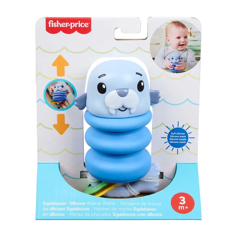 Exkluzív ajánlat Fisher-Price Tengerpajti rágóka - Rozmár - Mattel