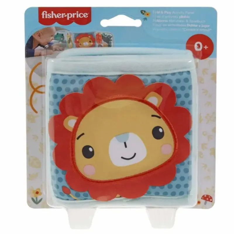 Fisher-Price Puha kihajtogatható könyvecske - Mattel Biztonságos vásárlás
