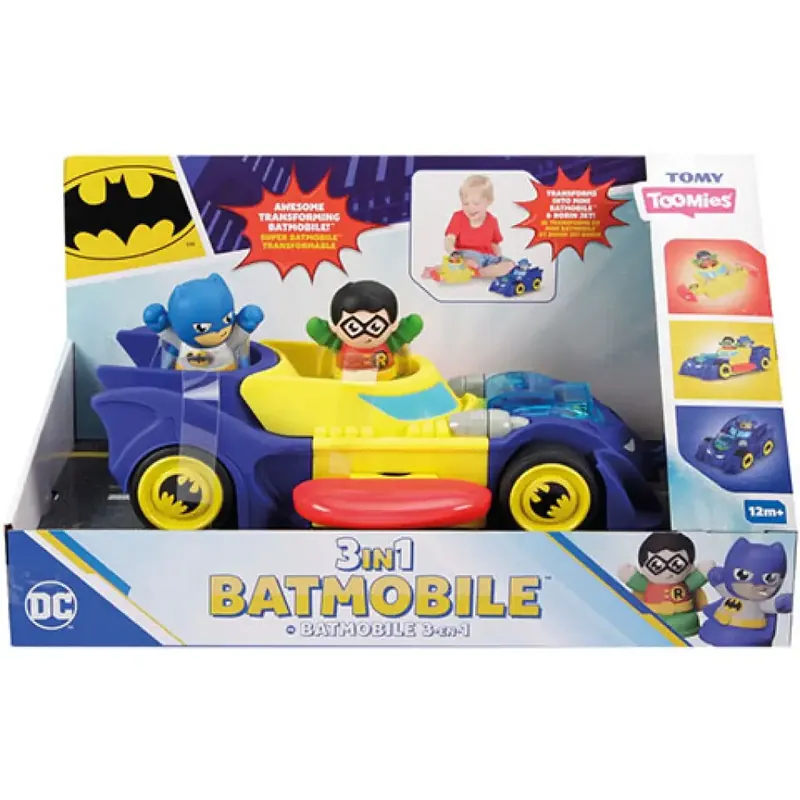 Toomies Tologatható Batmobil 3 az 1-ben Különleges ajánlat