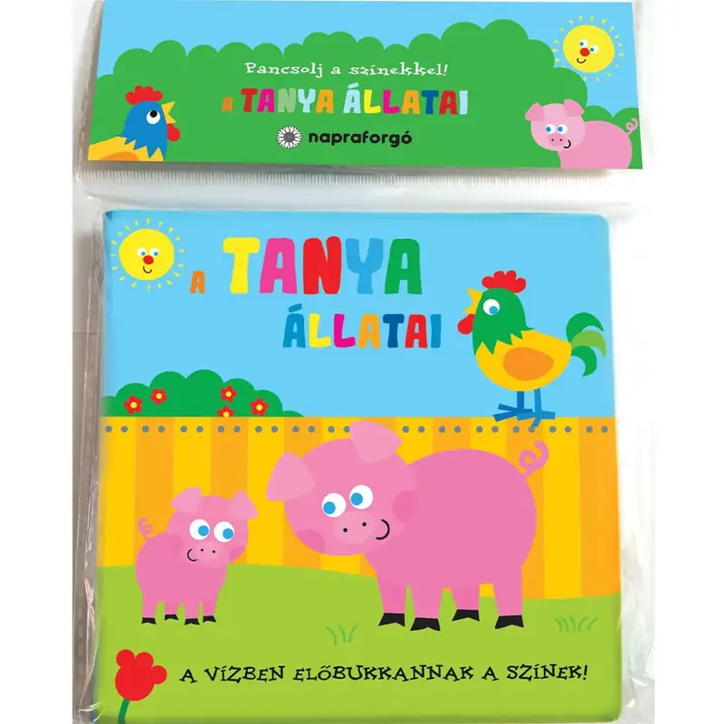 Pancsolj a színekkel! - A tanya állatai pancsoló könyv Alacsony ár